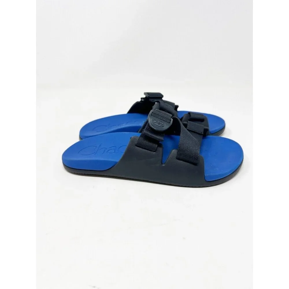 Chaco Mens Chillos‎ Slide Sandals Slip On Ultralight Comfort Active Blue Size 8